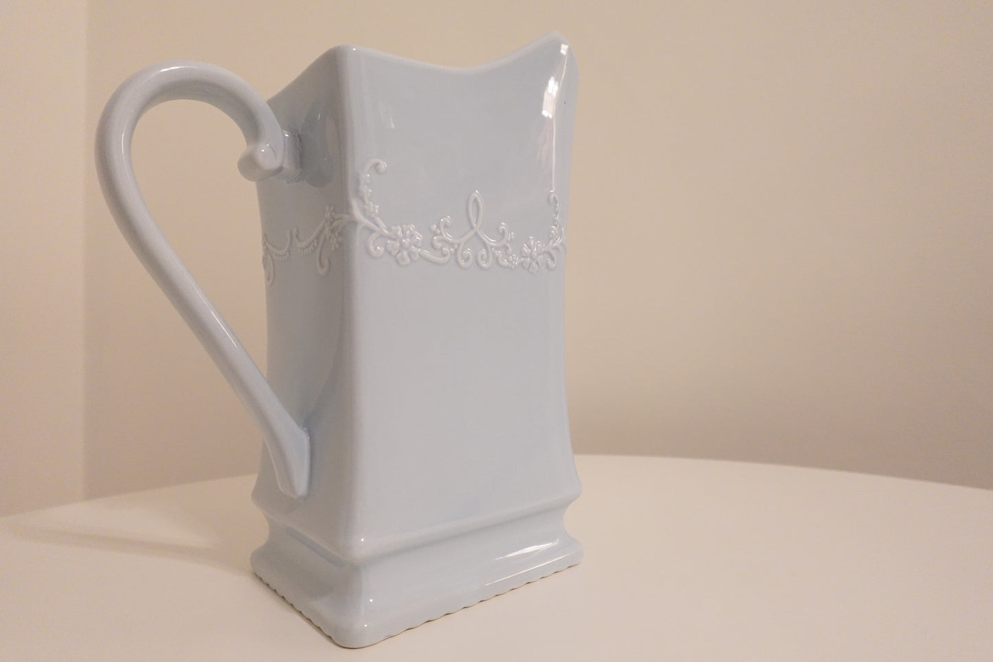 Vintage Tracy Porter Ceramic Duck Egg Pitcher